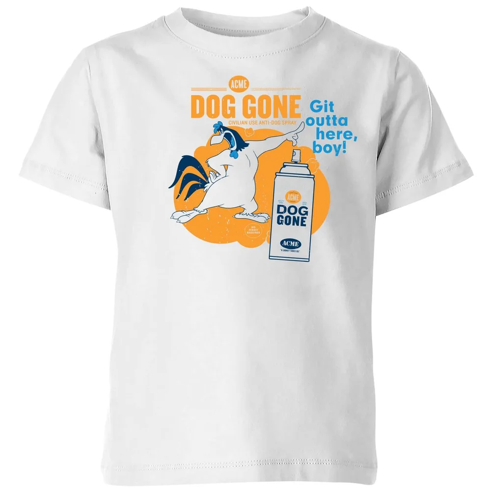 Looney Tunes ACME Dog Gone Kids' T-Shirt - White - 3-4 ans Image 1
