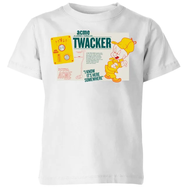 Looney Tunes ACME Twacker Kids' T-Shirt - White