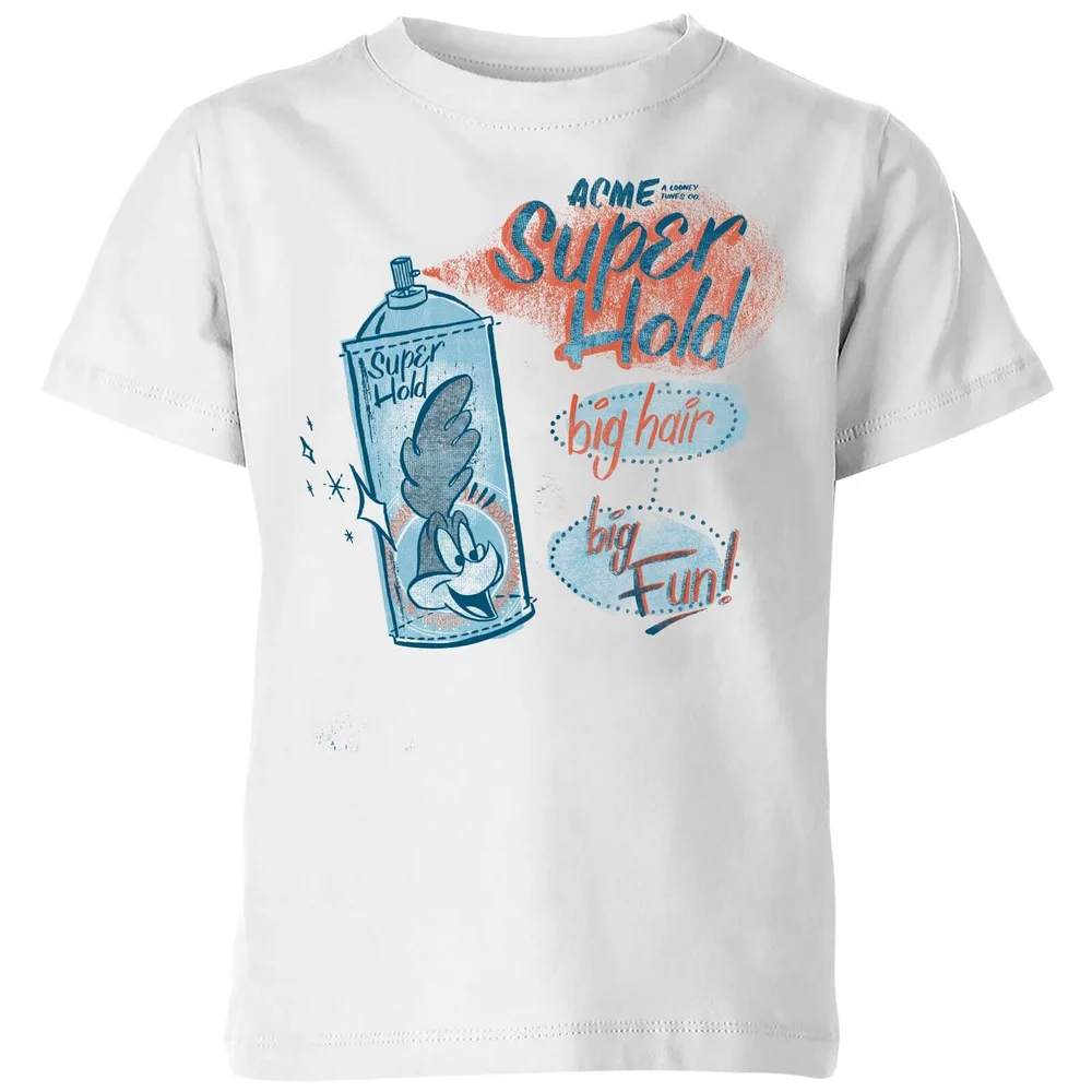 Looney Tunes ACME Super Hold Kids' T-Shirt - White - 3-4 ans Image 1