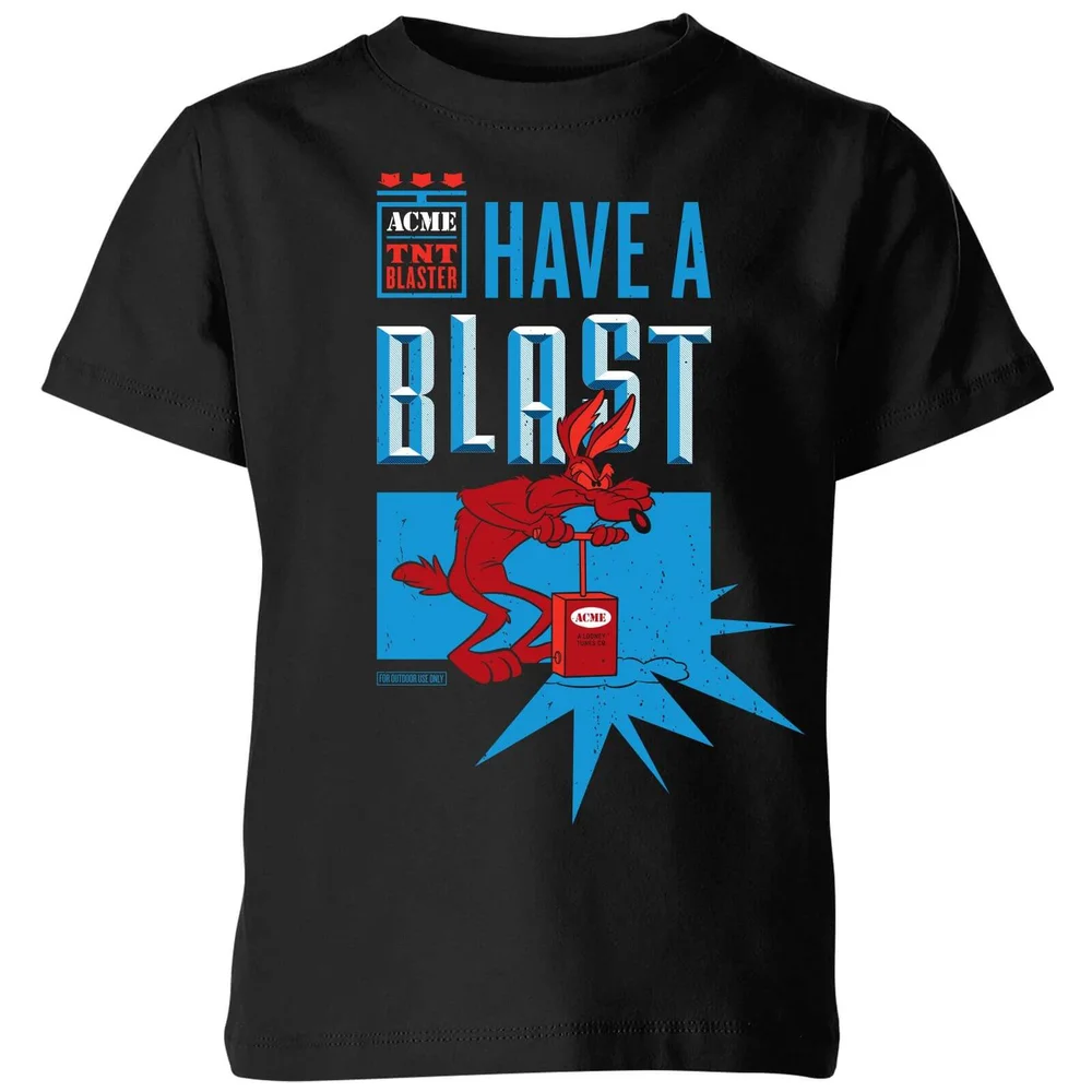 Looney Tunes ACME Have A Blast Kids' T-Shirt - Black - 3-4 ans Image 1