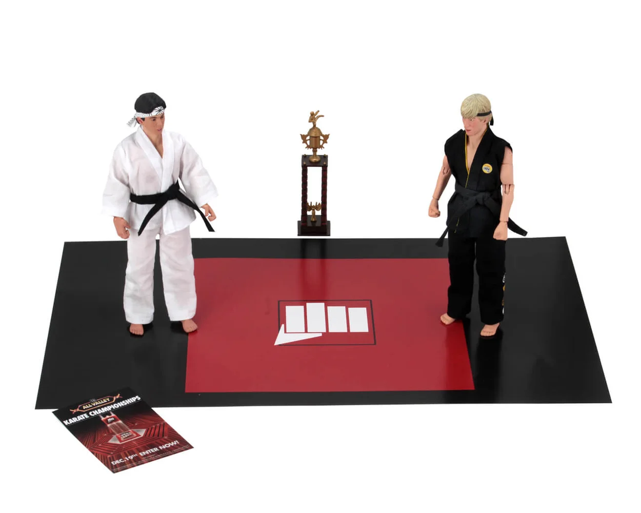 Figurines articulées vêtues (20 cm), Karaté Kid (1984), Pack tournoi 2 pièces – NECA Image 1
