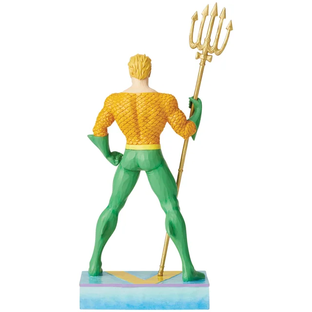 DC Comics par Jim Shore Aquaman Silver Age Figurine 22 cm