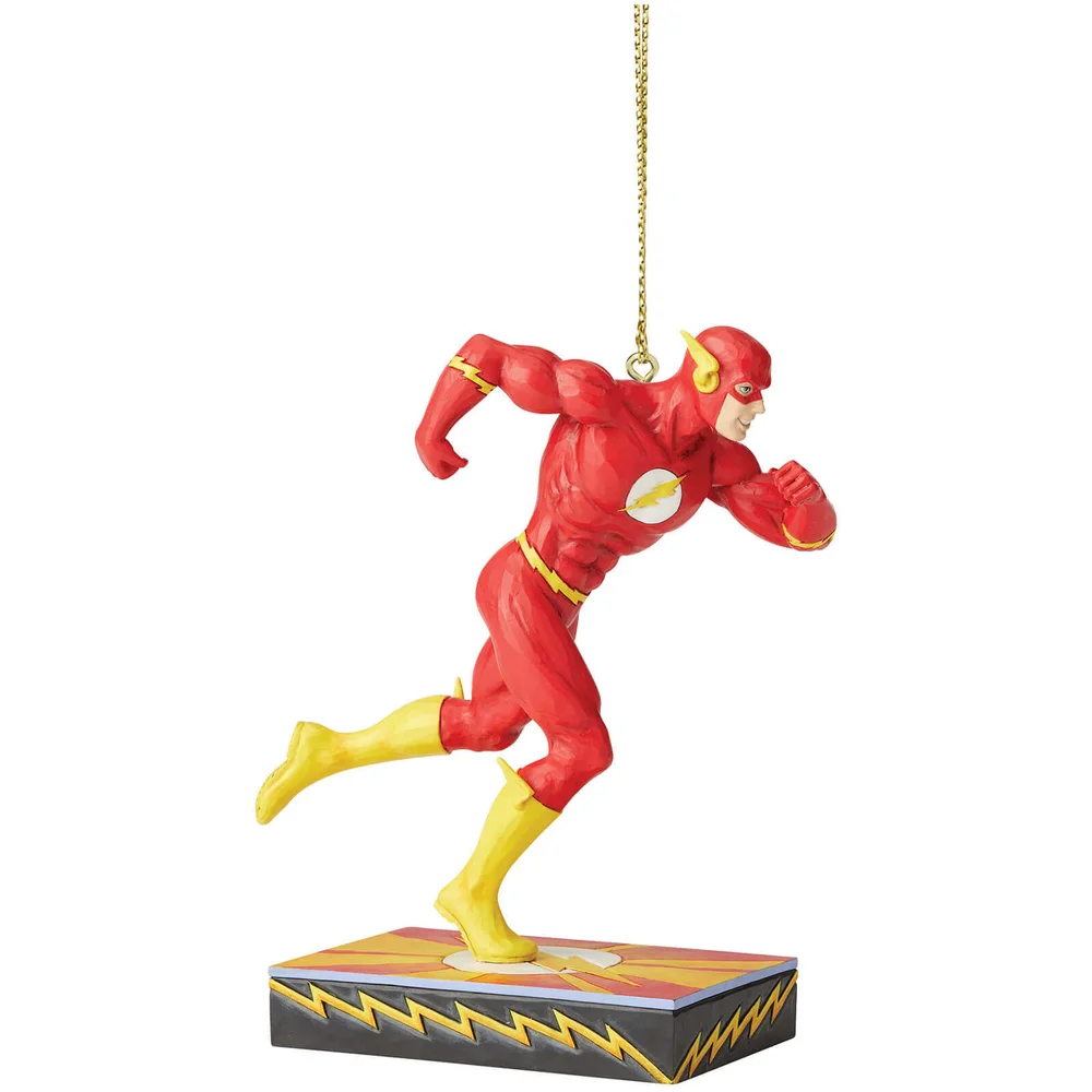 DC Comics par Jim Shore Flash ornement suspendu 11 cm Image 1