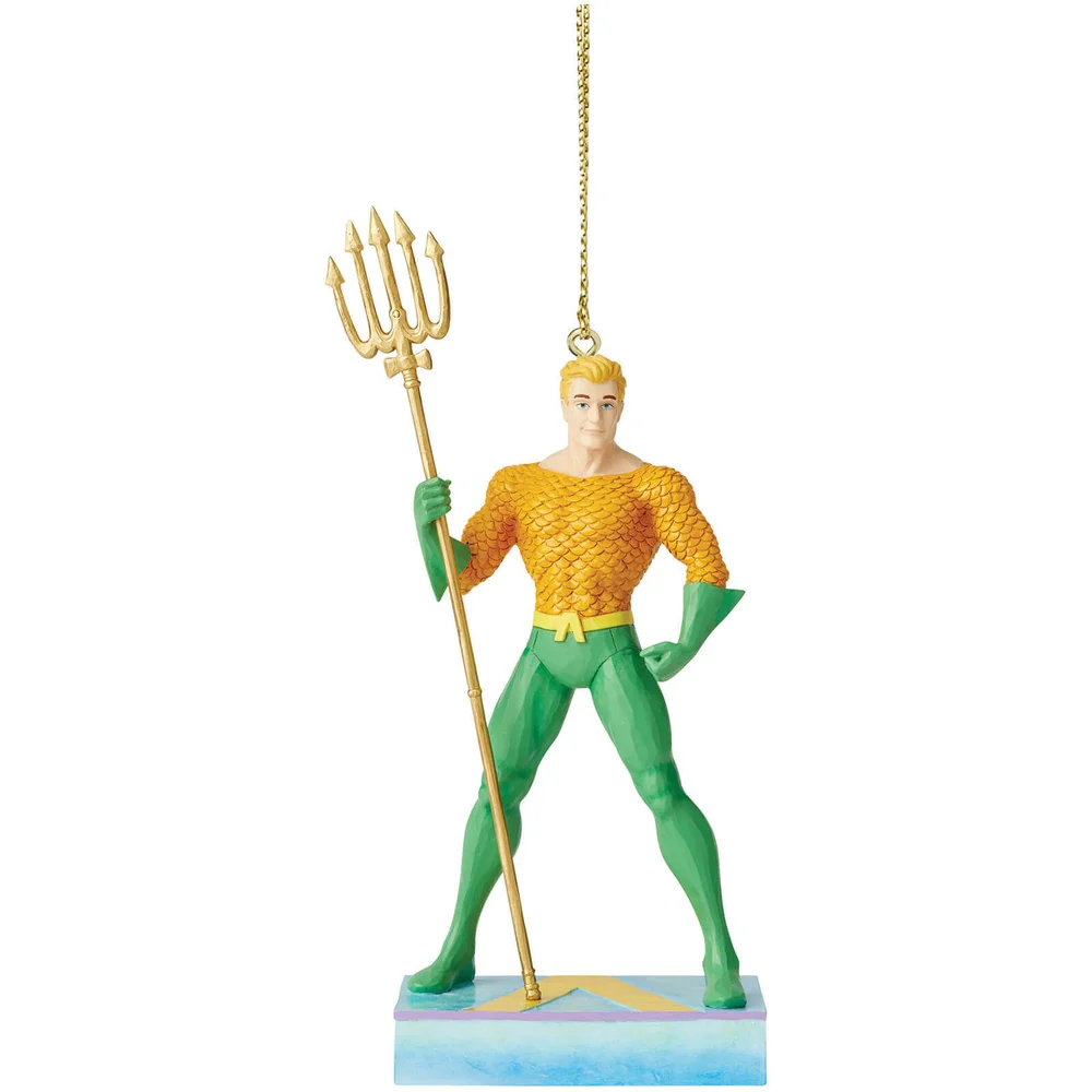 Ornement suspendu Aquaman par Jim Shore (11 cm) – DC Comics Image 1