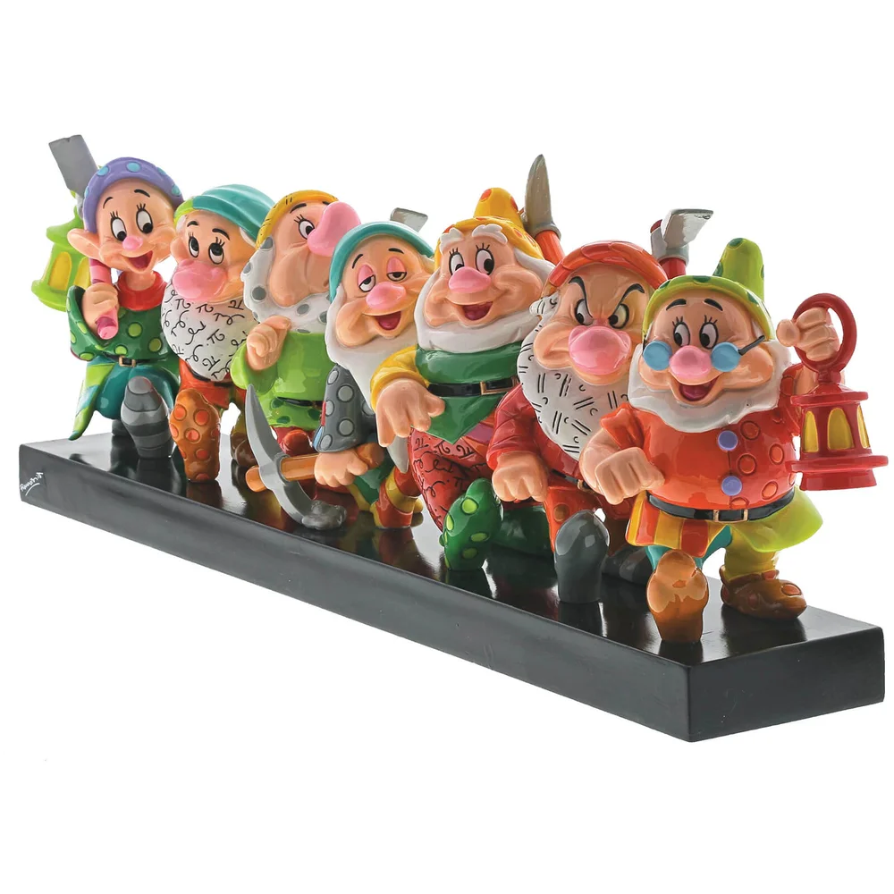 Figurine Sept nains de Blanche-Neige par Britto (15 cm) – Disney Image 1