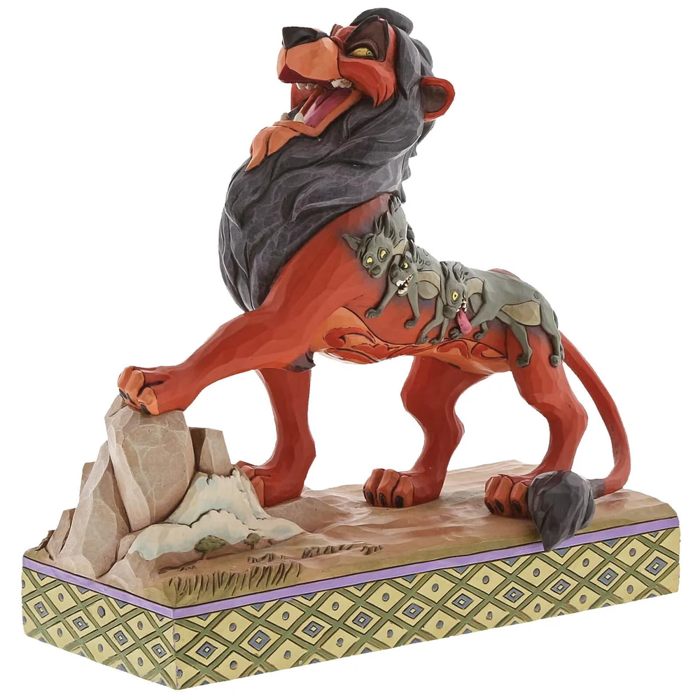 Preening Predator, Figurine Scar (18 cm) – Disney Traditions Image 1