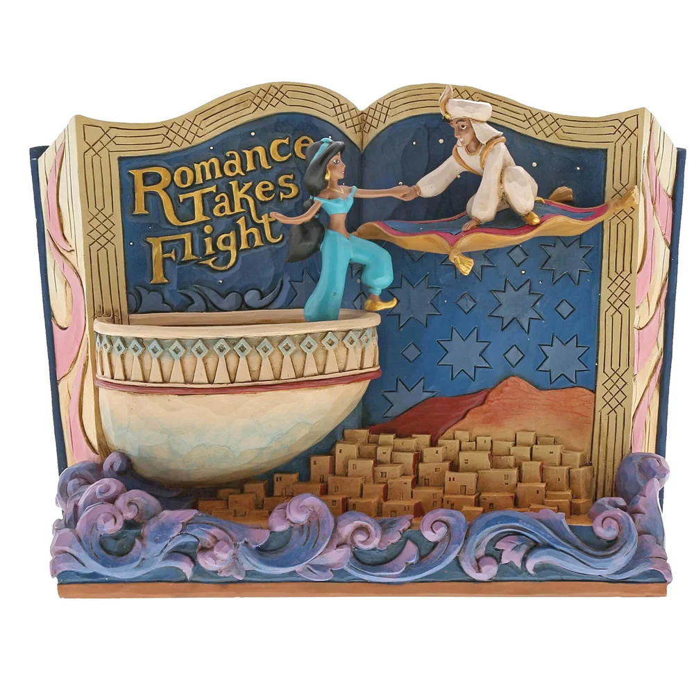 Disney Traditions – Livre Aladdin – Romance Takes Flight 14 cm Image 1