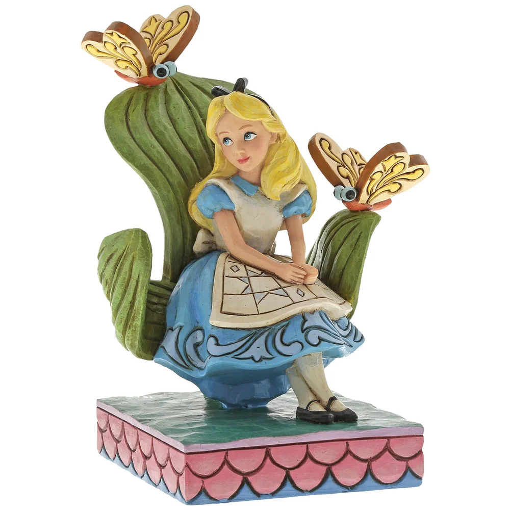 Curiouser and Curiouser, Figurine Alice au pays des merveilles (14 cm) – Disney Traditions Image 1