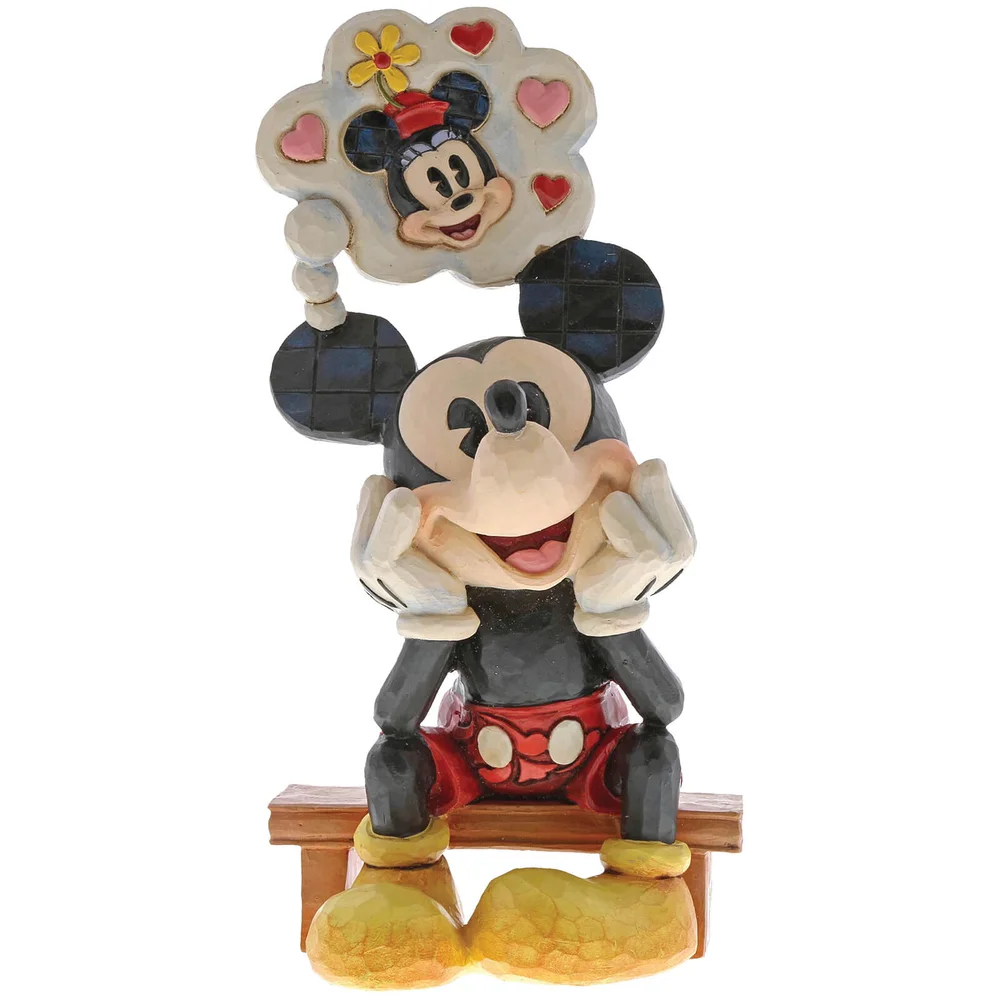Disney Traditions Thinking of You (Figurine Mickey Mouse avec pensée) 15,5 cm Image 1