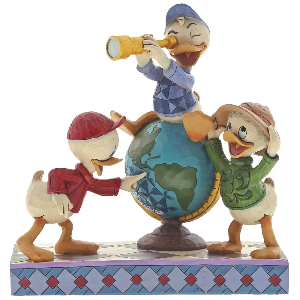 Disney Traditions Navigating Nephews (Figurine Riri, Fifi et Loulou) 17 cm Image 1