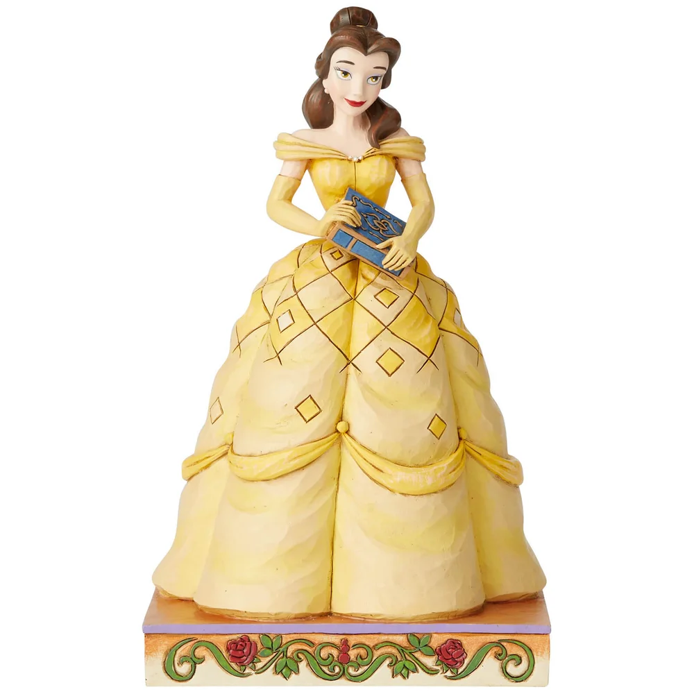 La beauté dans les livres, Figurine Belle Passion Princesse (19 cm) – Disney Traditions Image 1