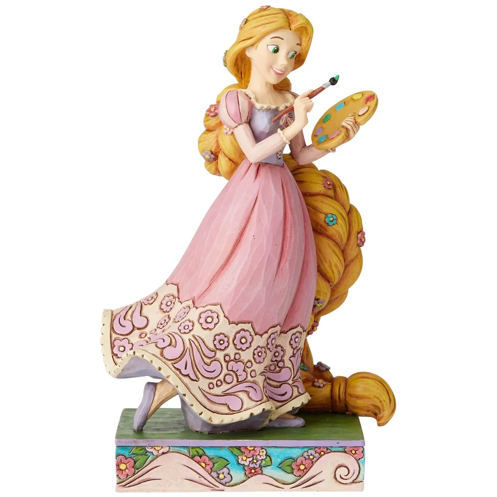 Artiste audacieux, Figurine Raiponce Passion Princesse (19 cm) – Disney Traditions Image 1