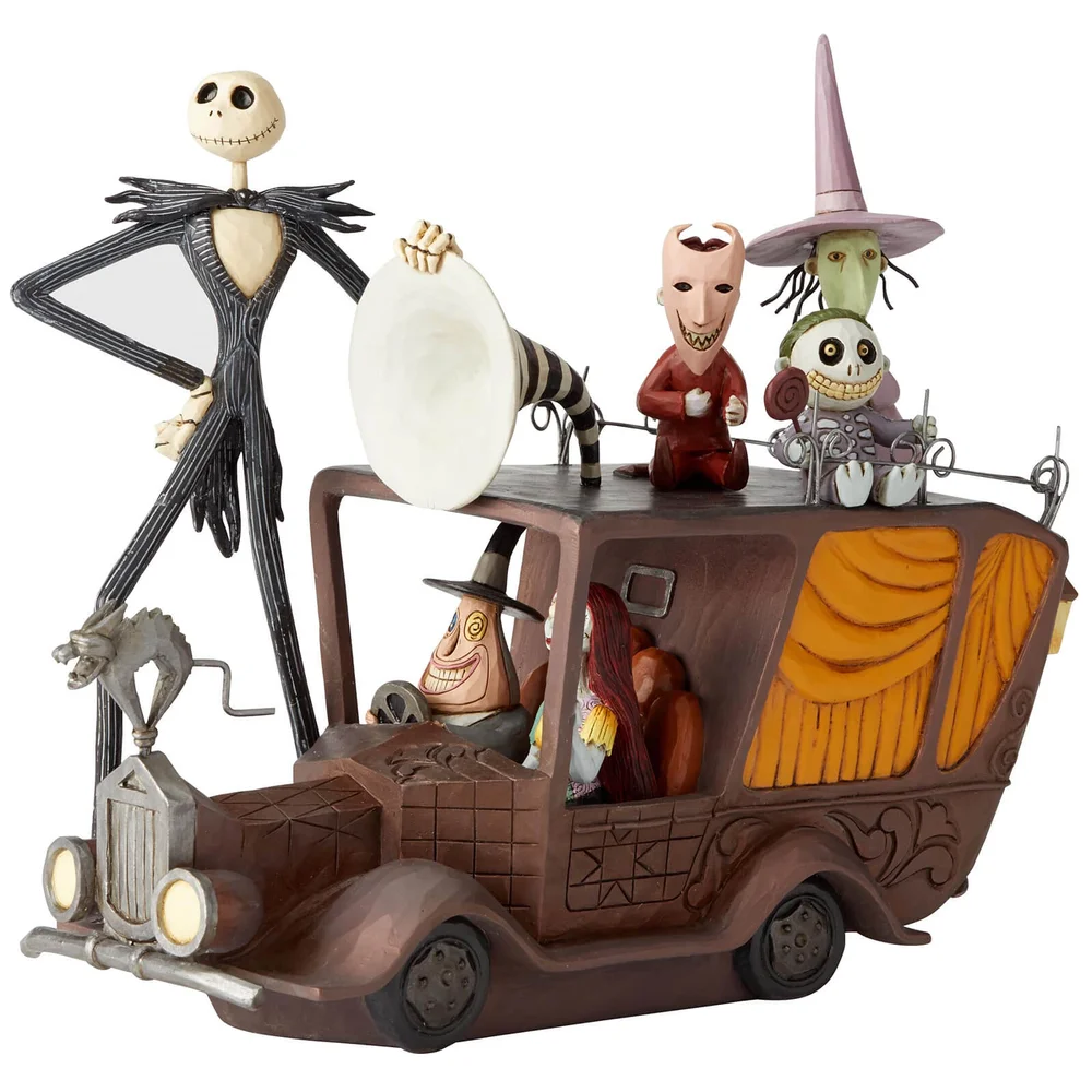 Figurine Voiture du maire (17 cm), L’Étrange Noël de monsieur Jack, Enesco – Disney Showcase Collection Image 1