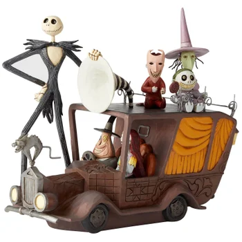 Figurine Voiture du maire (17 cm), L’Étrange Noël de monsieur Jack, Enesco – Disney Showcase Collection
