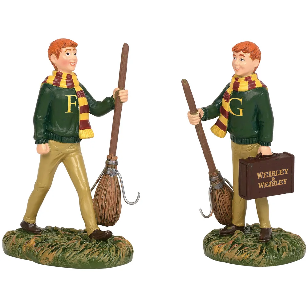 Les jumeaux Weasley (8 cm) – Harry Potter Village Image 1