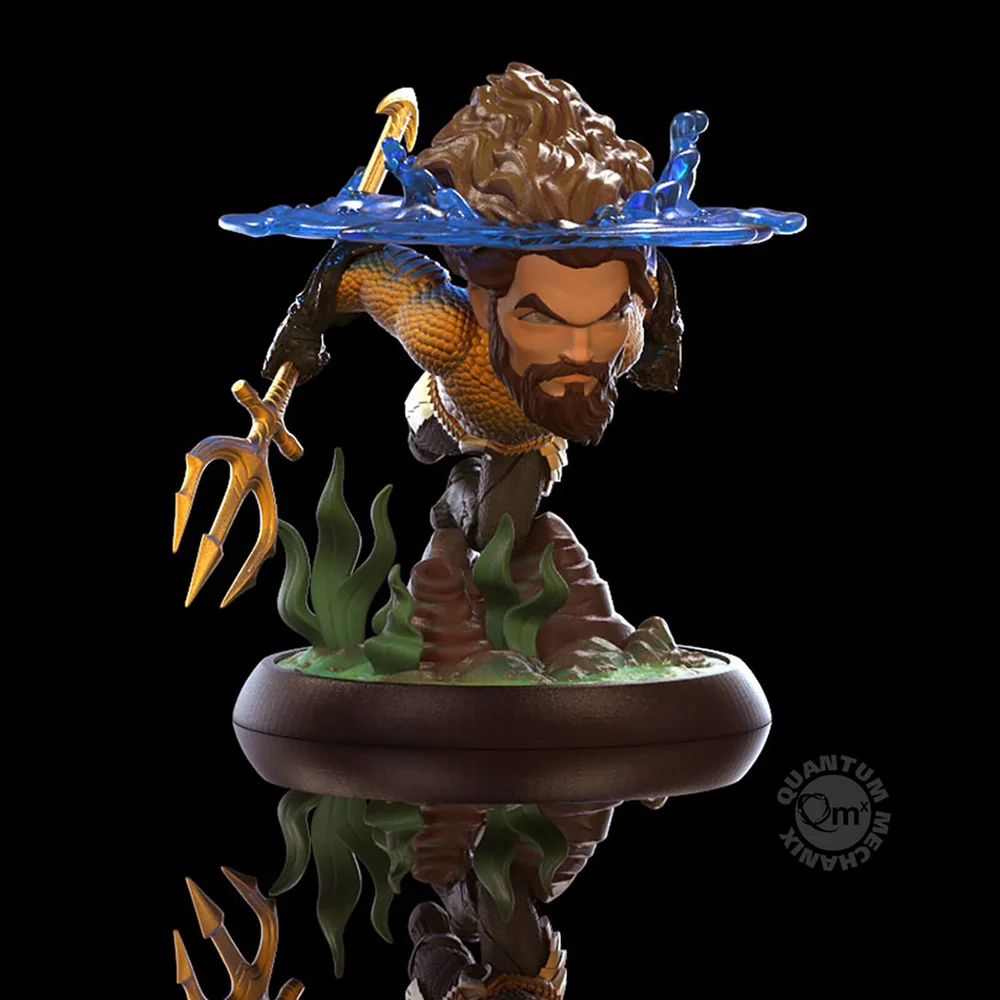 Figurine Q fig DC Comics - Aquaman Roi des Mers Quantum Mechanix Image 1