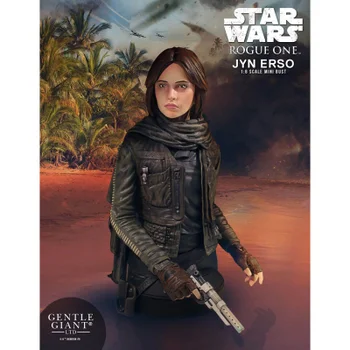 Mini-buste Jyn Erso (Commandant Seal) de Star Wars, échelle 1:6 (16 cm) – Gentle Giant