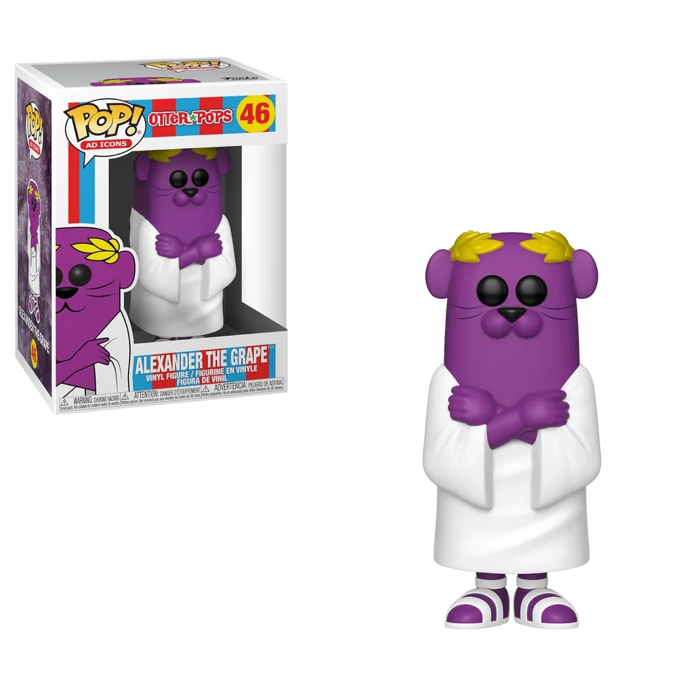 Figurine Pop! Otter Pops Alexander the Grape Image 1