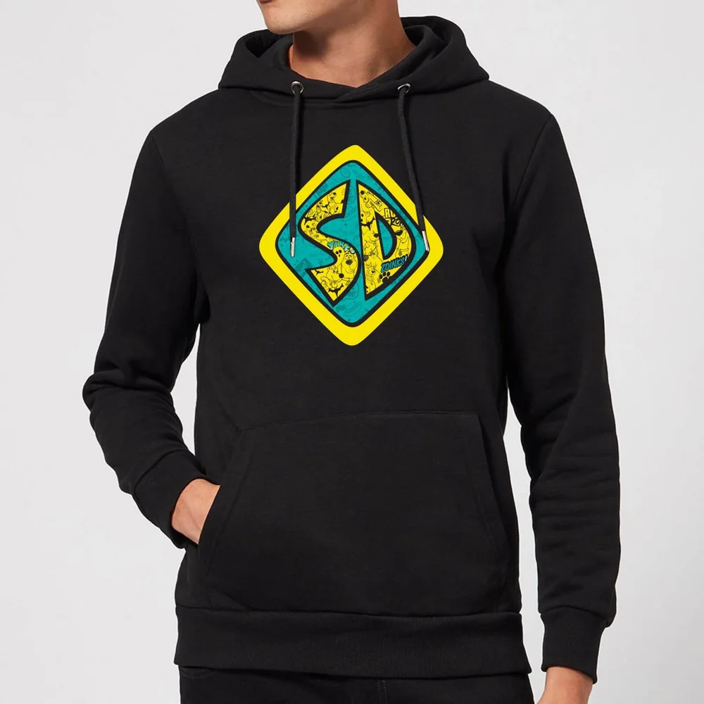 Scooby Doo Emblem Hoodie - Black - S Image 1