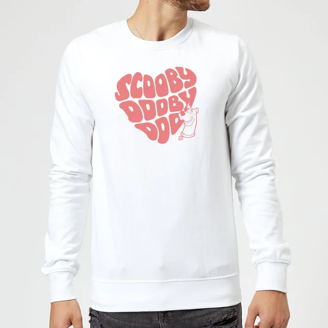Scooby Doo I Ruv You Sweatshirt - White