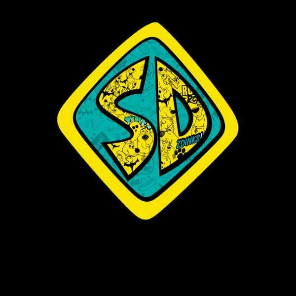 Scooby Doo Emblem Sweatshirt - Black