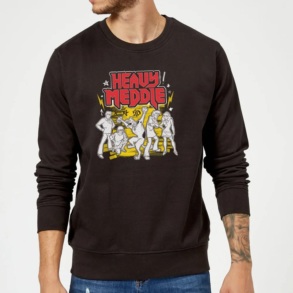 Scooby Doo Heavy Meddle Sweatshirt - Black - S Image 1