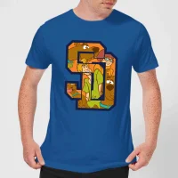 Scooby Doo Collegiate Men's T-Shirt - Royal Blue