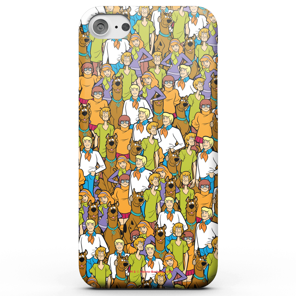 Coque Smartphone Character Pattern - Scooby Doo pour iPhone et Android - iPhone 5/5s - Coque Simple Matte Image 1