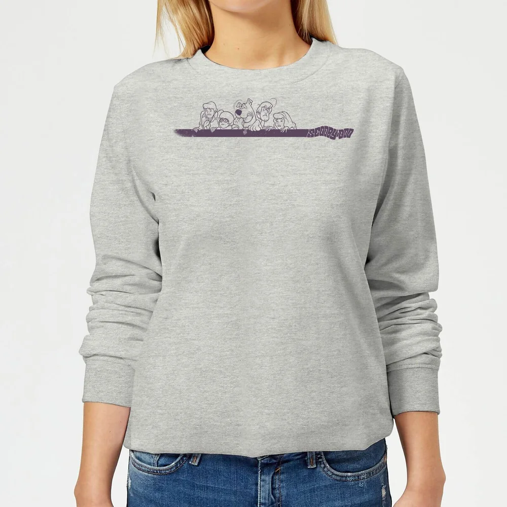 Scooby Doo Those Meddling Kids Retro Women's Sweatshirt - Grey - 3XL - Gris Image 1