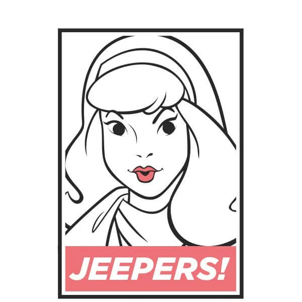 Scooby Doo Jeepers! Women's T-Shirt - White