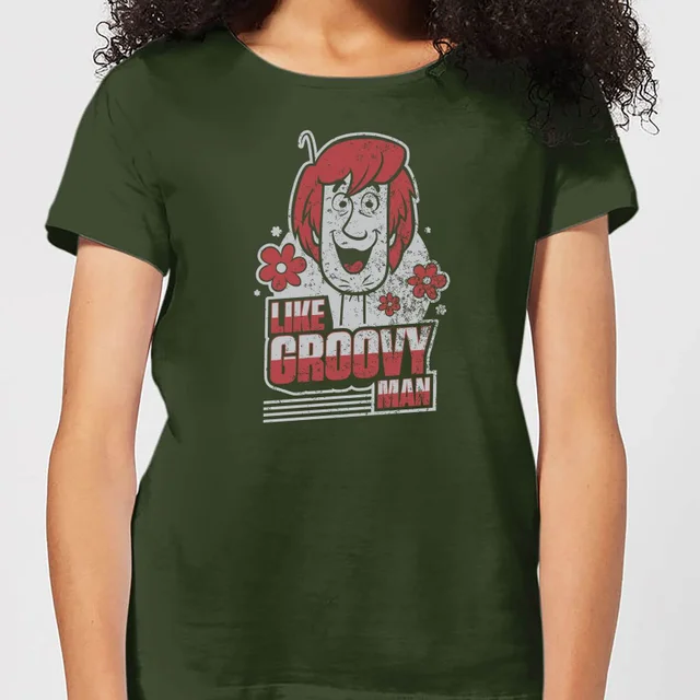 Scooby Doo Like, Groovy Man Women's T-Shirt - Forest Green