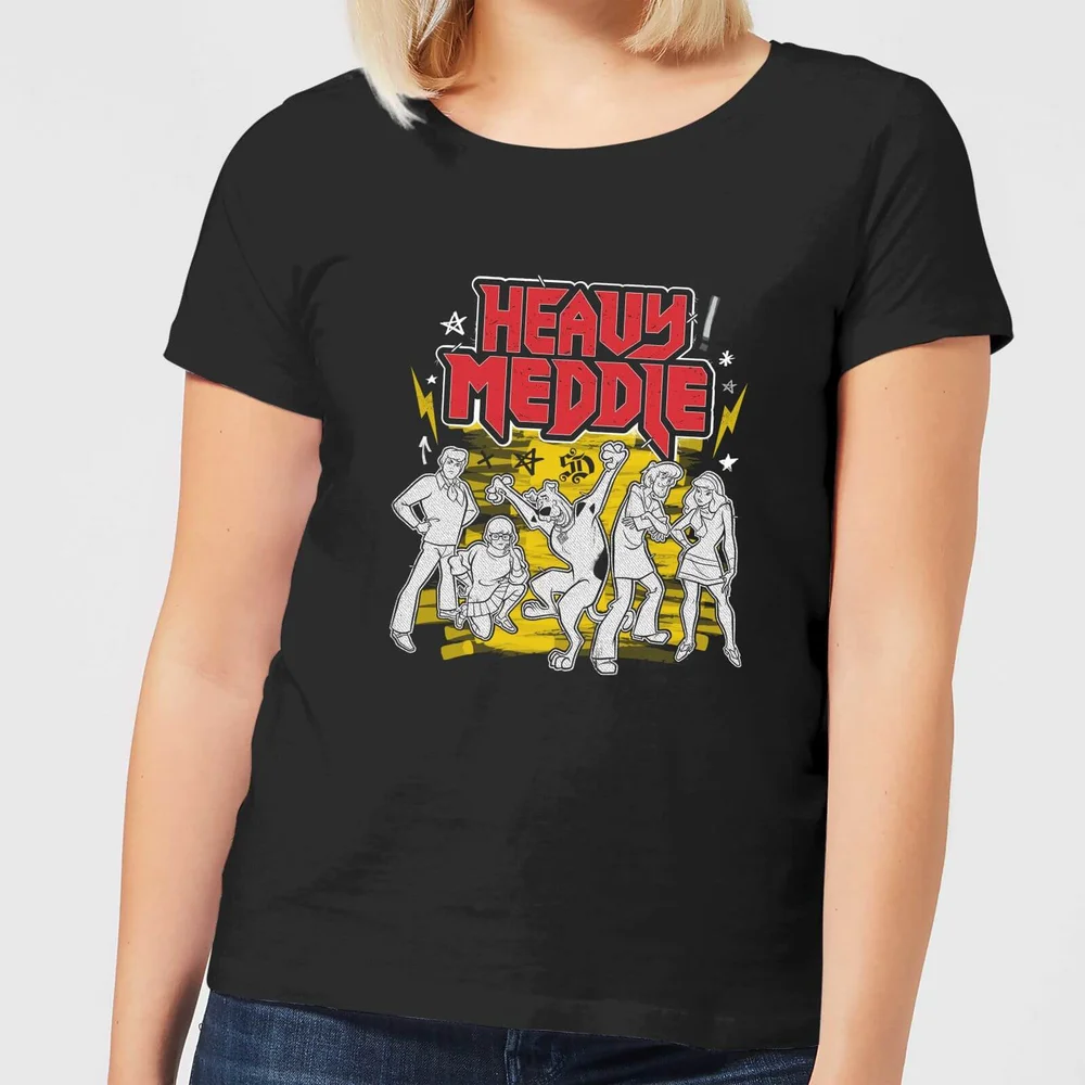 Scooby Doo Heavy Meddle Women's T-Shirt - Black - S Image 1