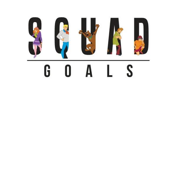 Scooby Doo Squad Goals Women's T-Shirt - White
