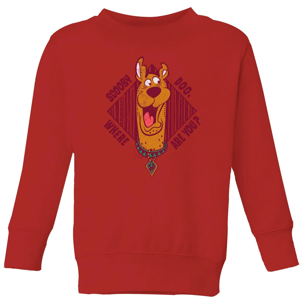 Scooby Doo Where Are You? Kids' Sweatshirt - Red - 3-4 ans Image 1