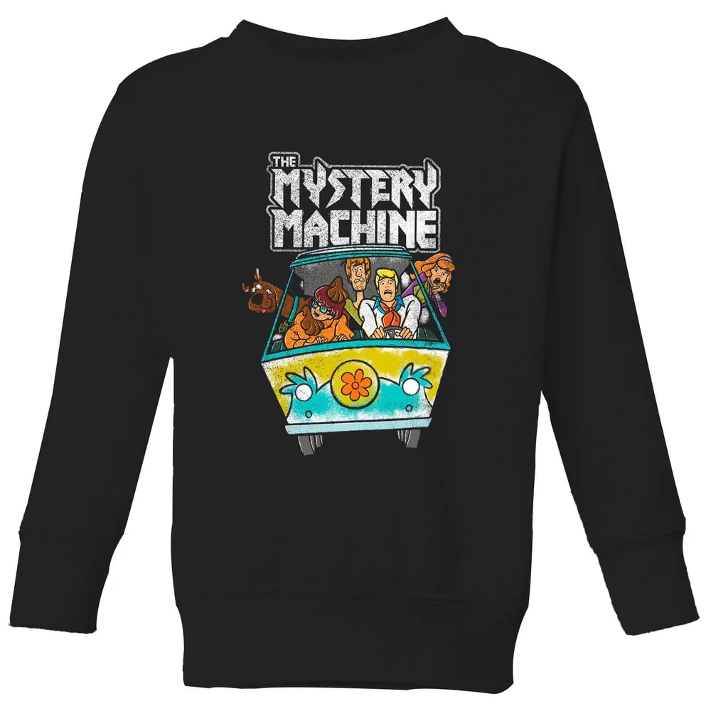 Scooby Doo Mystery Machine Heavy Metal Kids' Sweatshirt - Black - 3-4 ans Image 1