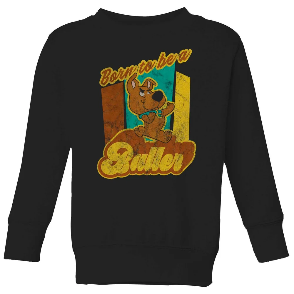 Scooby Doo Born To Be A Baller Kids' Sweatshirt - Black - 3-4 ans Image 1