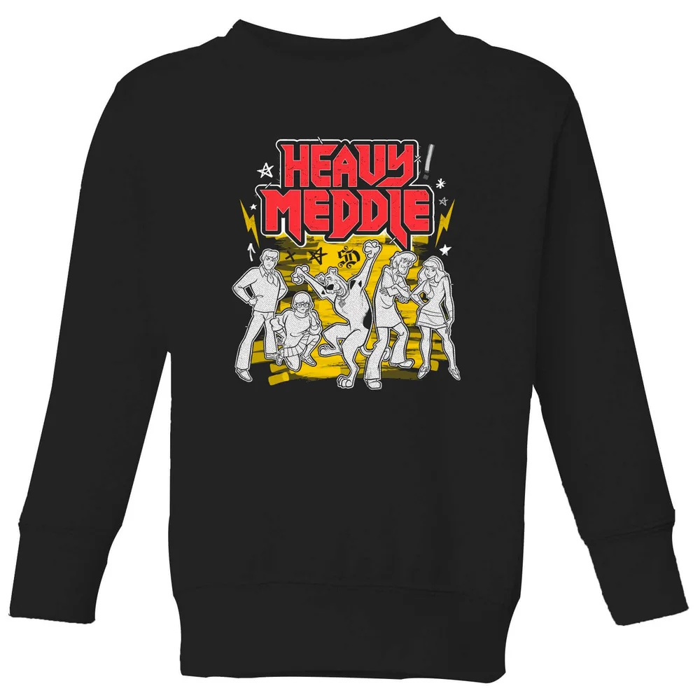 Scooby Doo Heavy Meddle Kids' Sweatshirt - Black - 3-4 ans Image 1