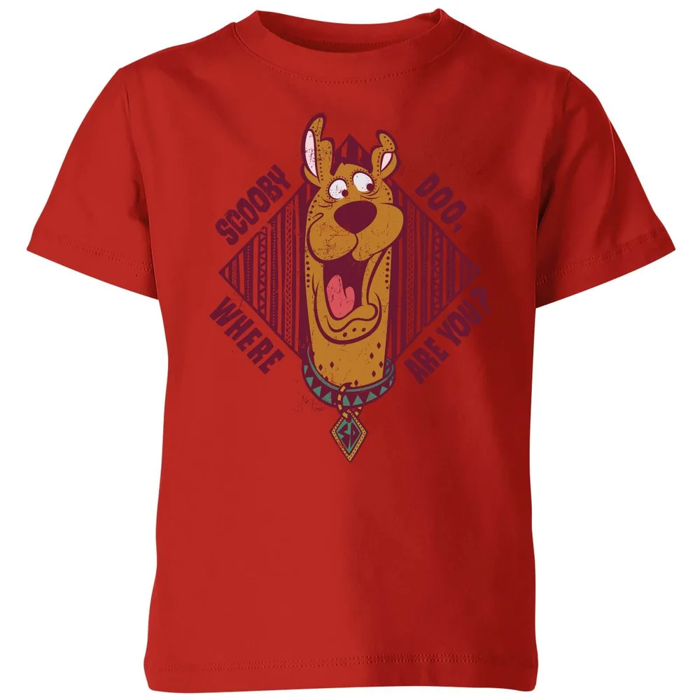 Scooby Doo Where Are You? Kids' T-Shirt - Red - 3-4 ans Image 1