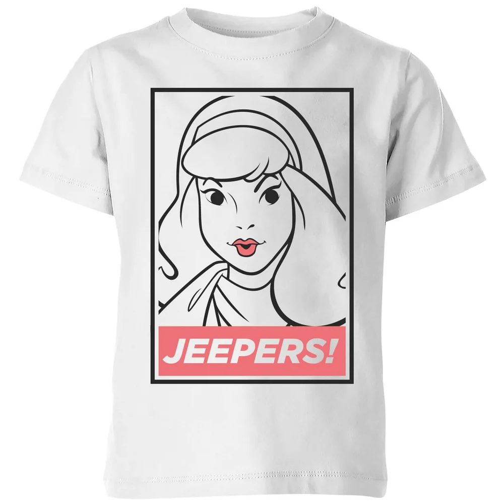 Scooby Doo Jeepers! Kids' T-Shirt - White - 3-4 ans Image 1