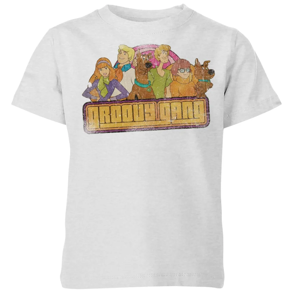 Scooby Doo Groovy Gang Kids' T-Shirt - Grey - 3-4 ans Image 1