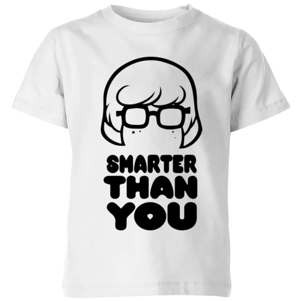 Scooby Doo Smarter Than You Kids' T-Shirt - White - 3-4 ans Image 1