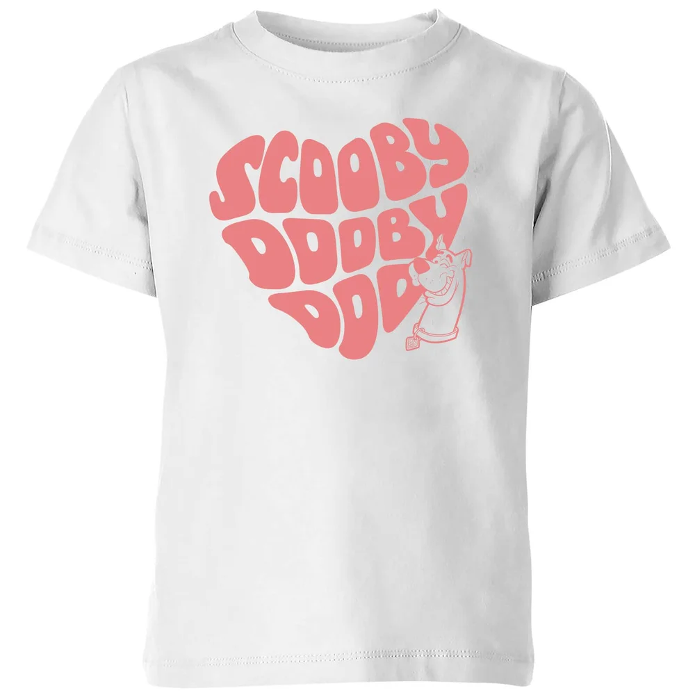 Scooby Doo I Ruv You Kids' T-Shirt - White - 3-4 ans Image 1