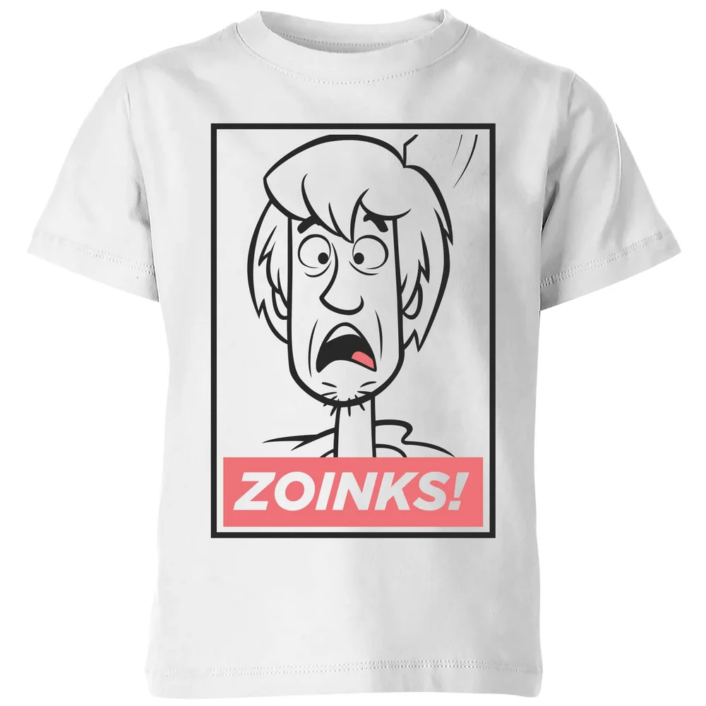 Scooby Doo Zoinks! Kids' T-Shirt - White - 3-4 ans Image 1