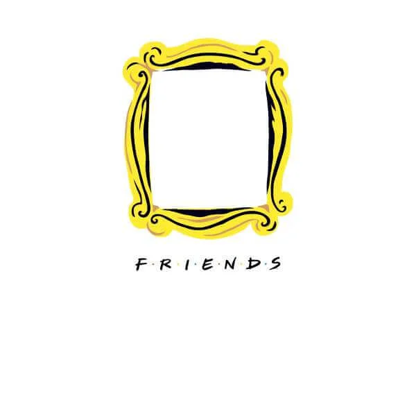 Friends Frame Sweatshirt - White