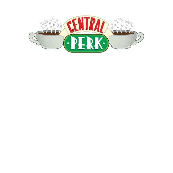 Friends Central Perk Sweatshirt - White