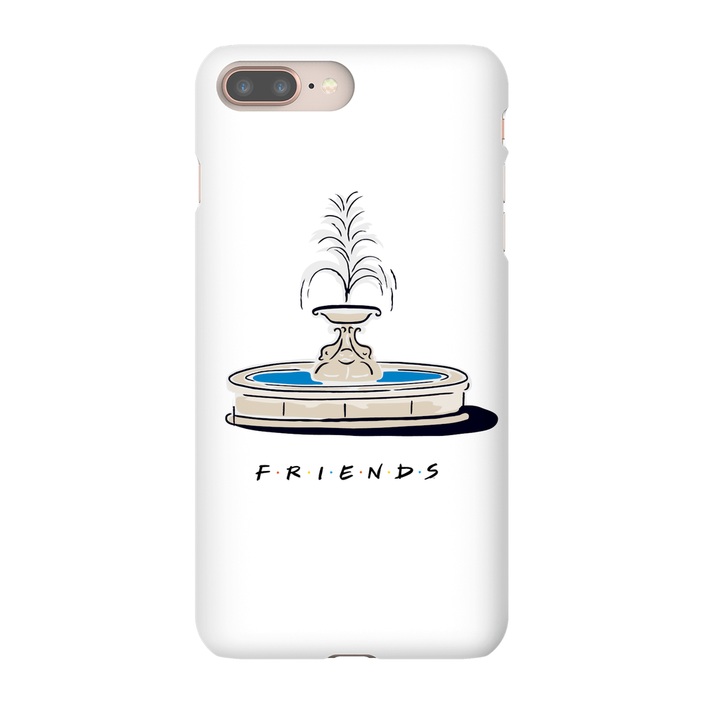 Coque Smartphone Fontaine - Friends pour iPhone et Android - iPhone 5/5s - Coque Simple Matte Image 1