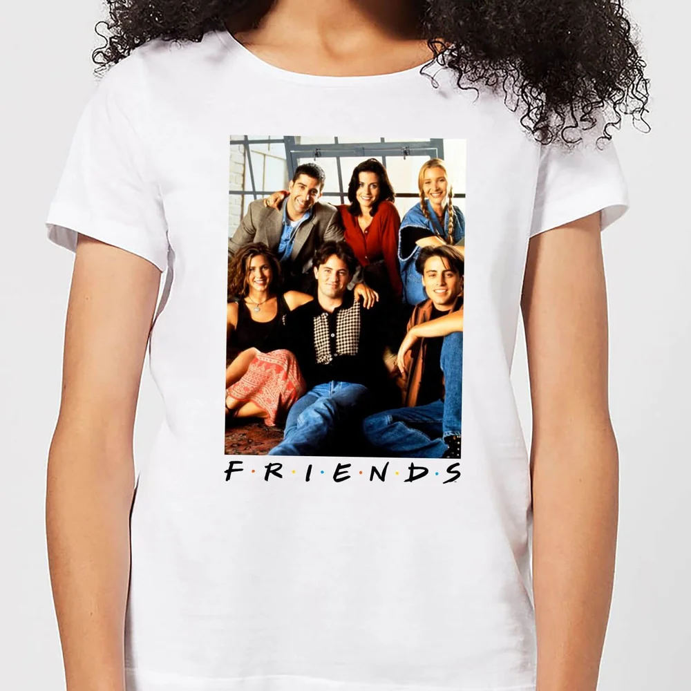 Friends Group Photo Women's T-Shirt - White - XS Image 1
