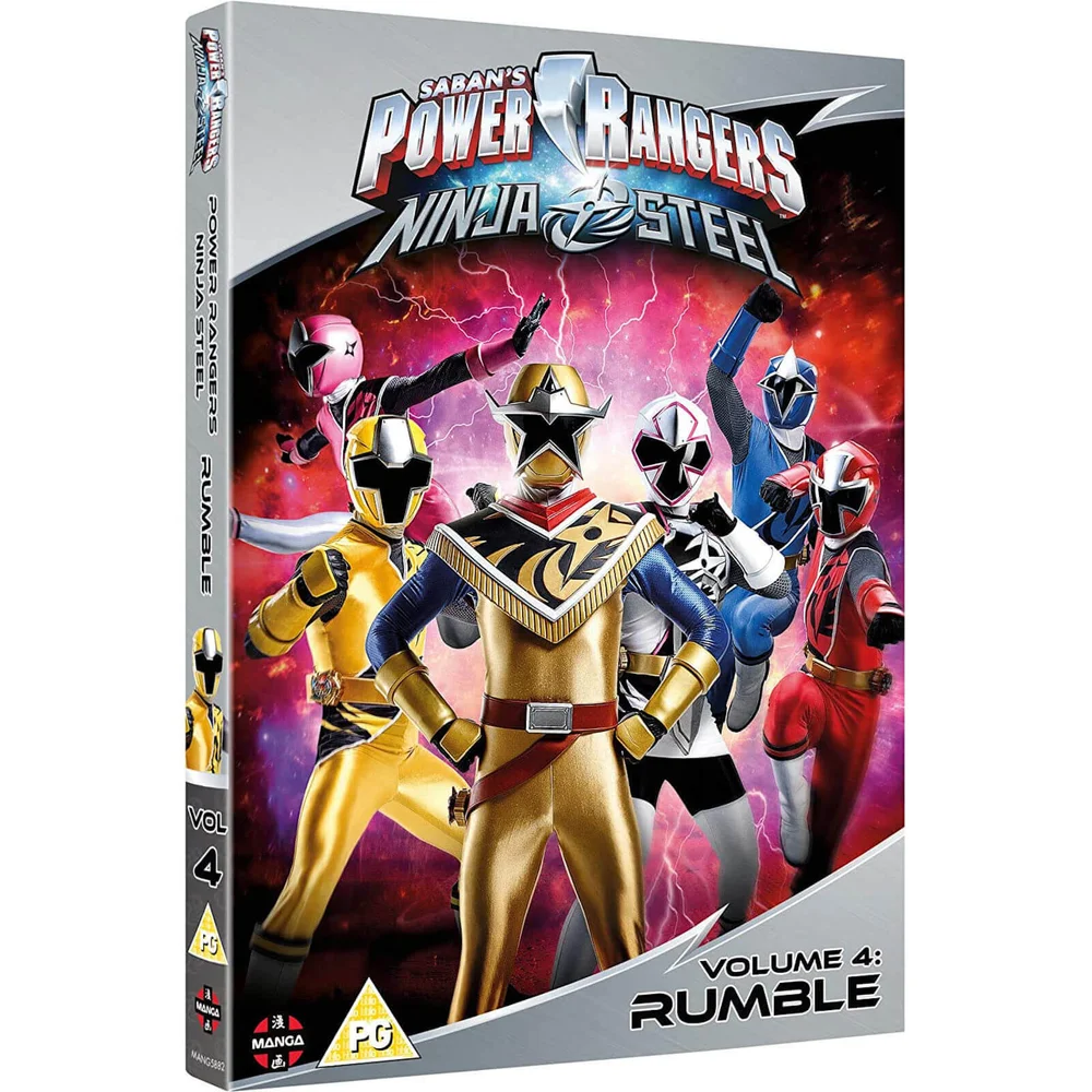 Power Rangers Ninja Steel : Rumble (Volume 4) Episodes 13-16 & Halloween Image 1