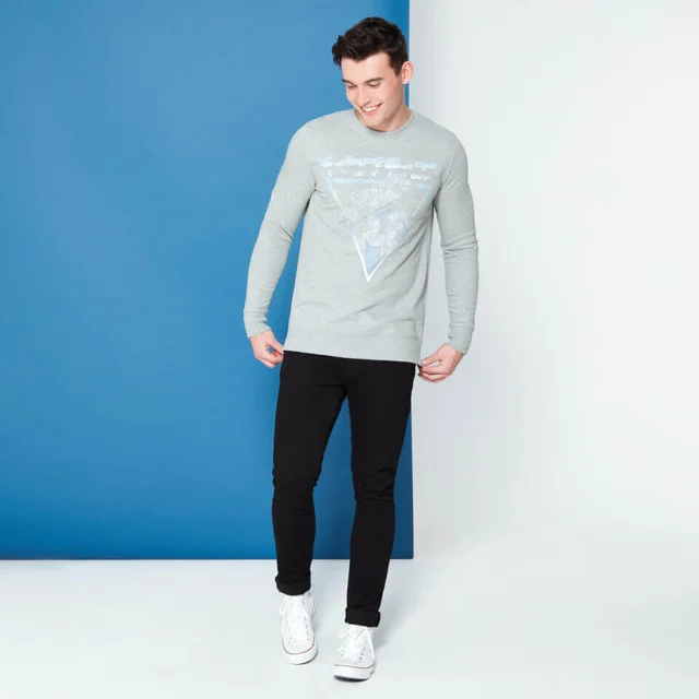 Transformers Megatron Rétro Japonais Sweat-shirt - Gris