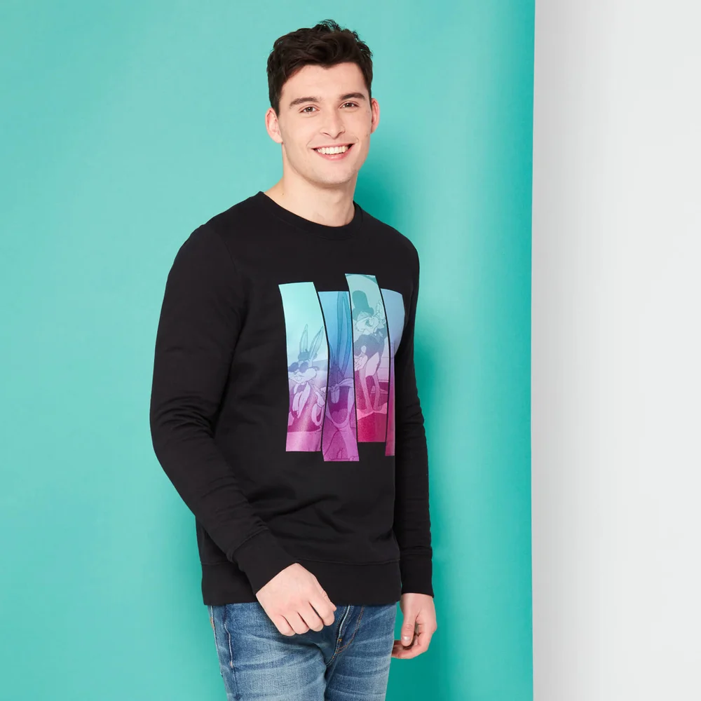 Looney Tunes Kaboom ! Bugs Bunny Sweat-shirt - Noir - S Image 1